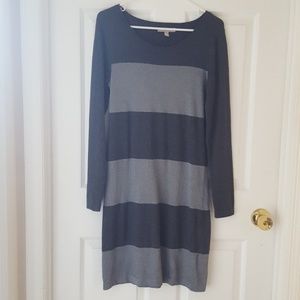 Striped Banana Republic dress